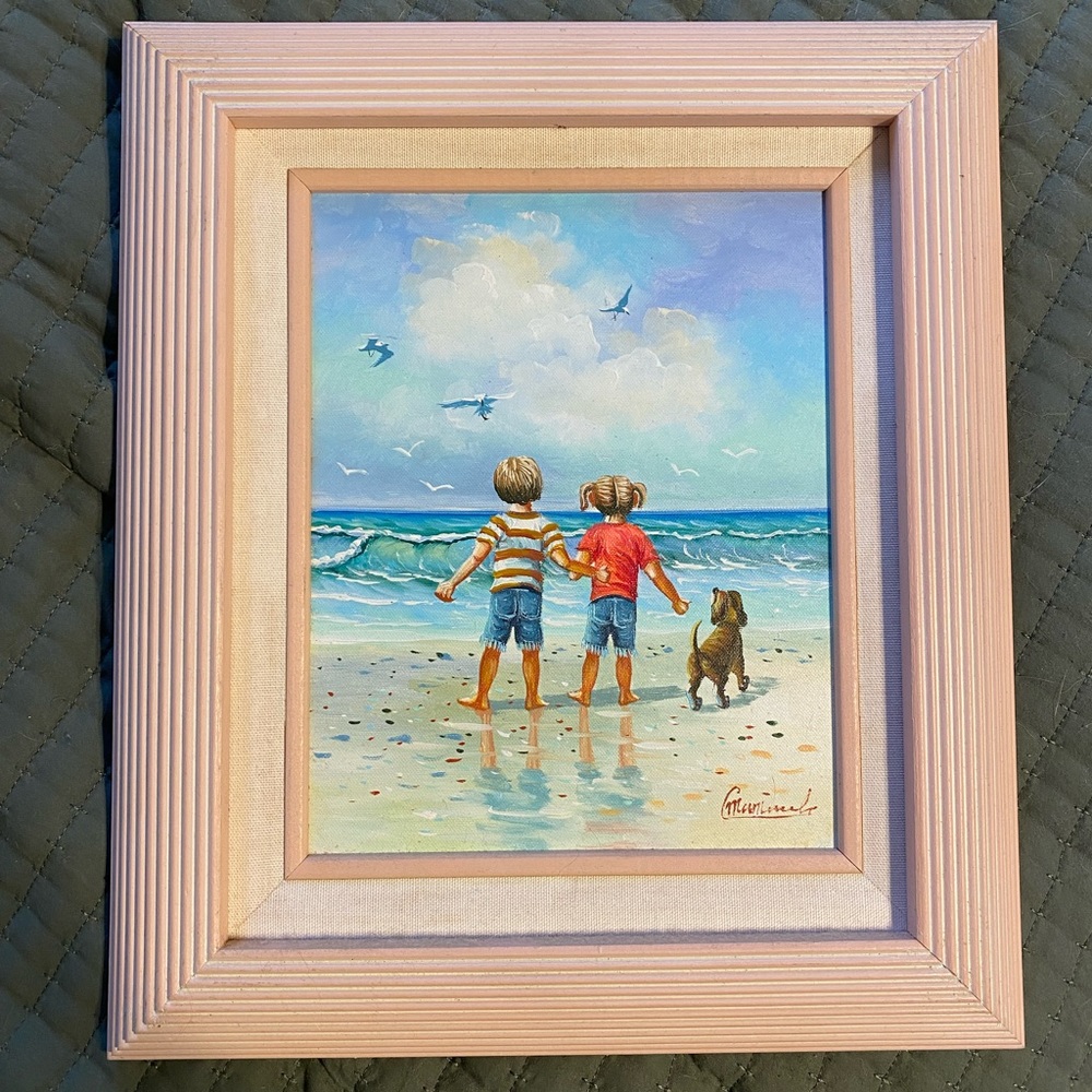 Hand Painted Art with frame